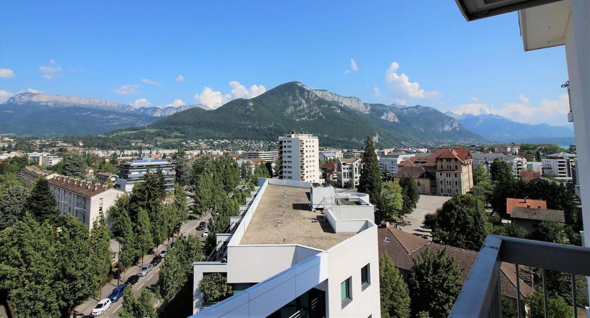 Mont Royal Balcon Et Piscine Lägenhet Annecy Exteriör bild